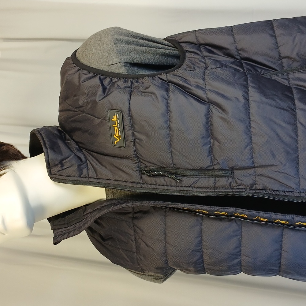 Volt Resistance men's navy blue electrically powered vest. Mint condition. Large